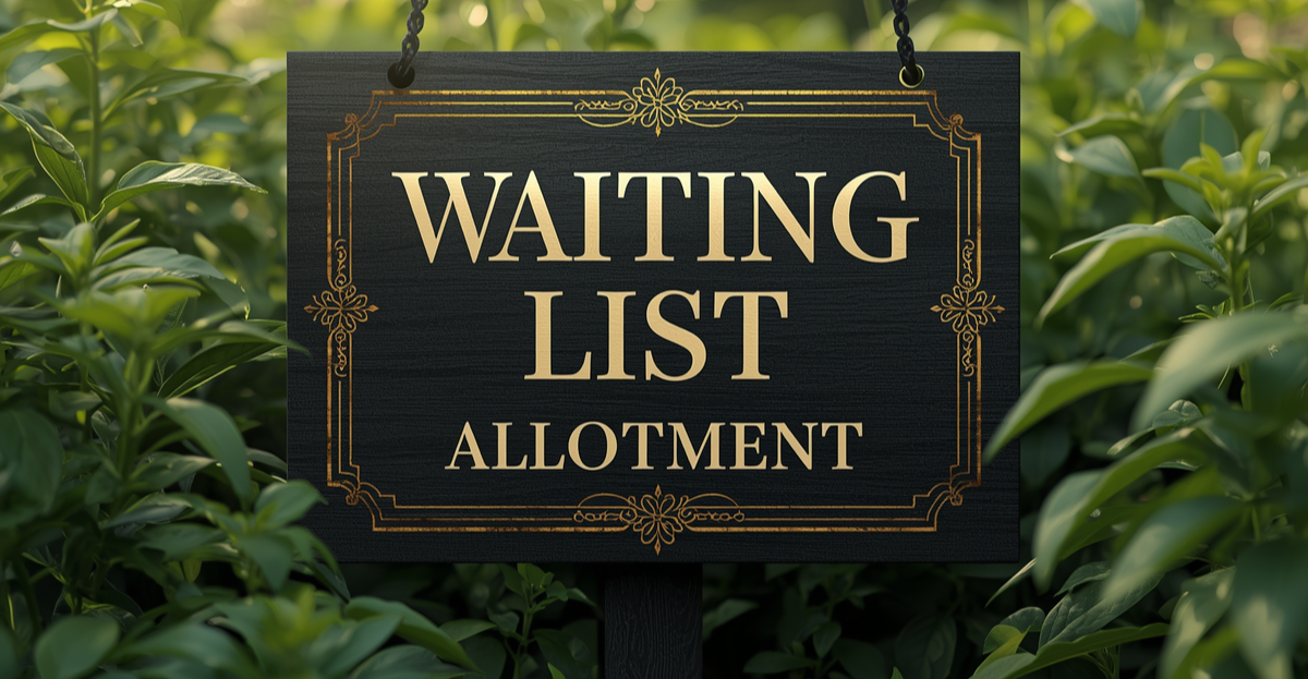 Allotment waiting list